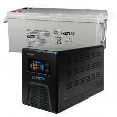 Комплект ИБП Инвертор Энергия ПН-1000 + Аккумулятор 200 АЧ